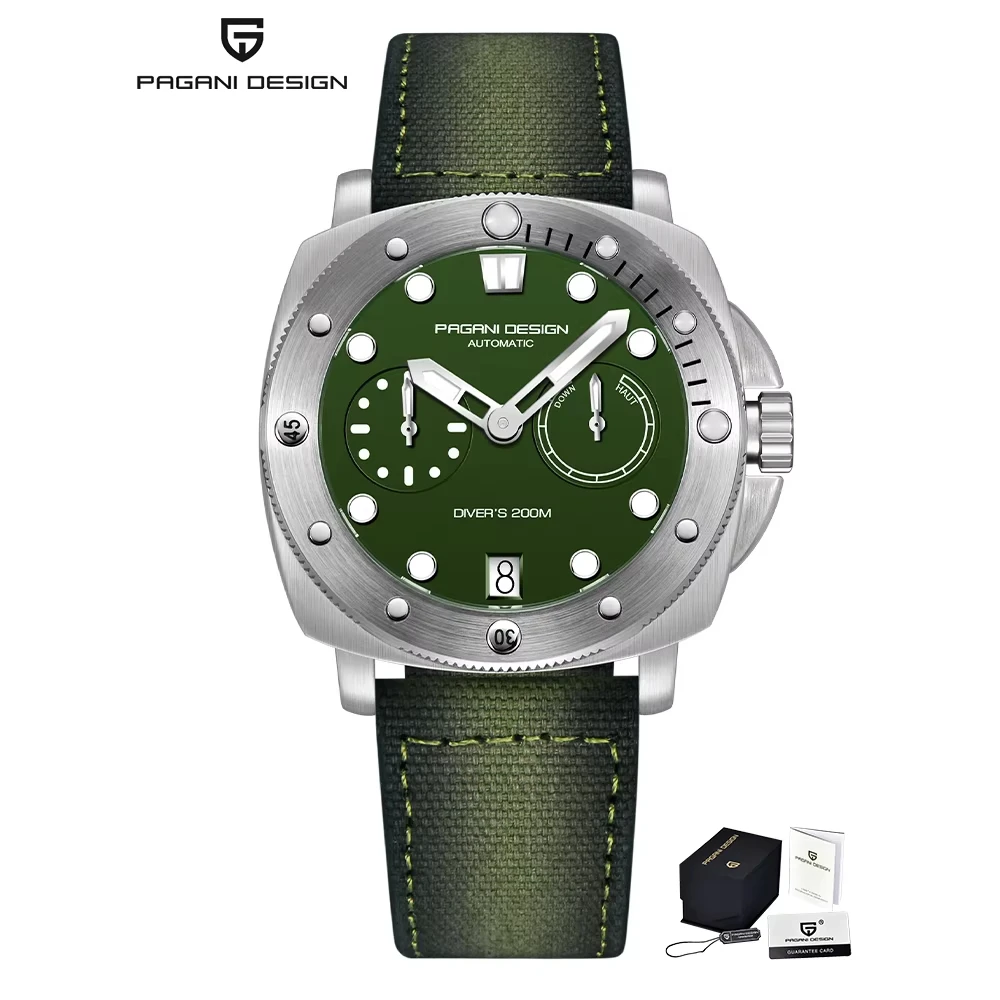 PAGANI DESIGN 2025 NEW Automatic Mechanical Men's Watches PD1767 Sapphire Stainless Steel Waterproof Luminescent reloj hombre
PAGANI DESIGN 2025 NEW Automatic Mechanical Men's Watches PD1767 Sapphire Stainless Steel Waterproof Luminescent reloj hombre