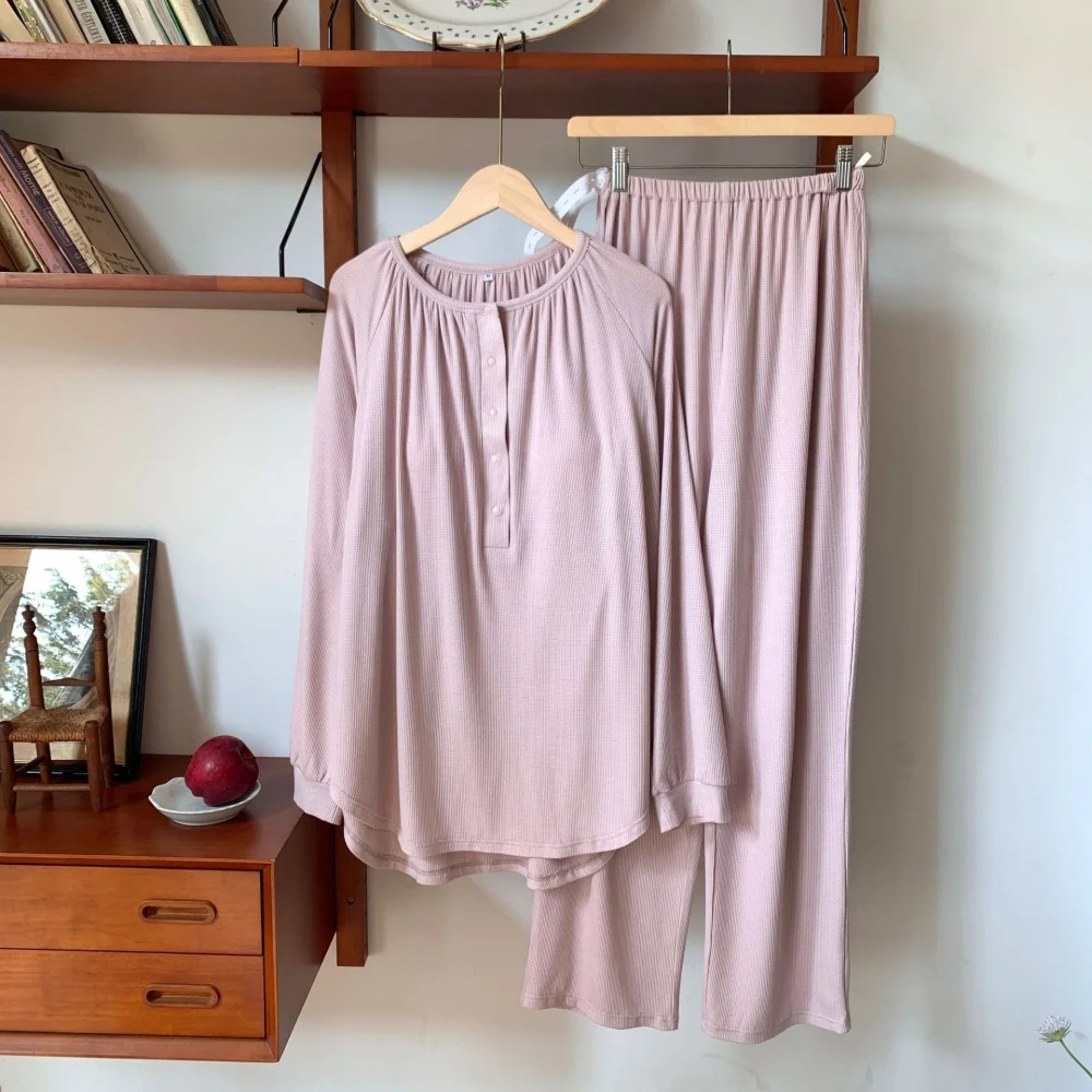Modal Maternity Breastfeeding Pajamas Suit For Pregnant Women Spring Autumn Feeding Nightie Home Clothes Nursing Sleepwear
Modal Maternity Breastfeeding Pajamas Suit For Pregnant Women Spring Autumn Feeding Nightie Home Clothes Nursing Sleepwear