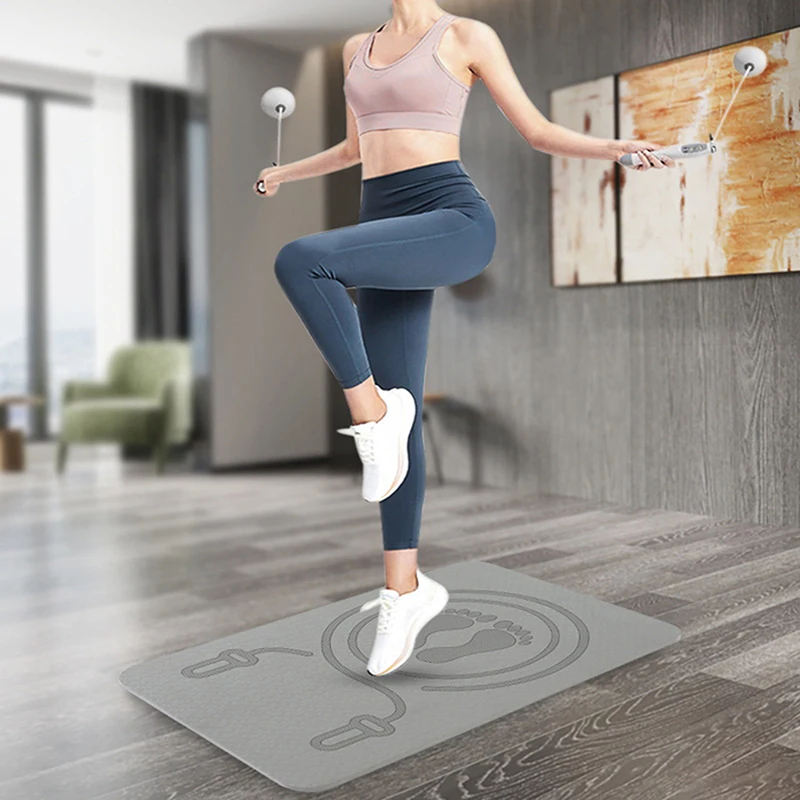ZZ 6MM Skipping Rope Mat Anti-noise Jump Rope Mat Floor Mats Exercise Shock Absorption Yoga Mat TPE Skipping Mat Fitness Pad
ZZ 6MM Skipping Rope Mat Anti-noise Jump Rope Mat Floor Mats Exercise Shock Absorption Yoga Mat TPE Skipping Mat Fitness Pad