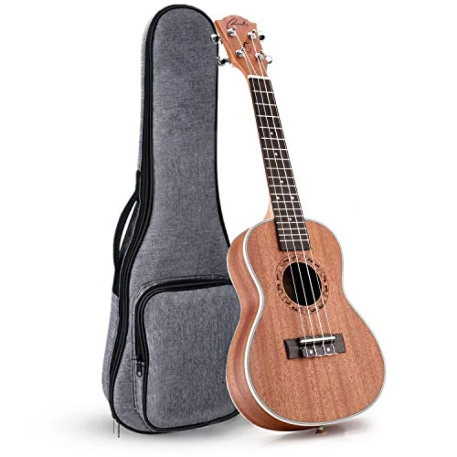Tenor 26 inch left-handed wooden ukulele for adults and beginners, natural wood finish, includes padded gig bag for portability
Tenor 26 inch left-handed wooden ukulele for adults and beginners, natural wood finish, includes padded gig bag for portability