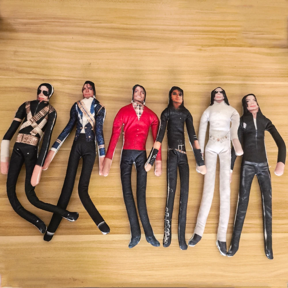 New Style Michael Jackson Cosplay Prop Doll Plush Stuffed Figure Dolls Room Decoration Abstract Joint Mobility Props Gift
New Style Michael Jackson Cosplay Prop Doll Plush Stuffed Figure Dolls Room Decoration Abstract Joint Mobility Props Gift