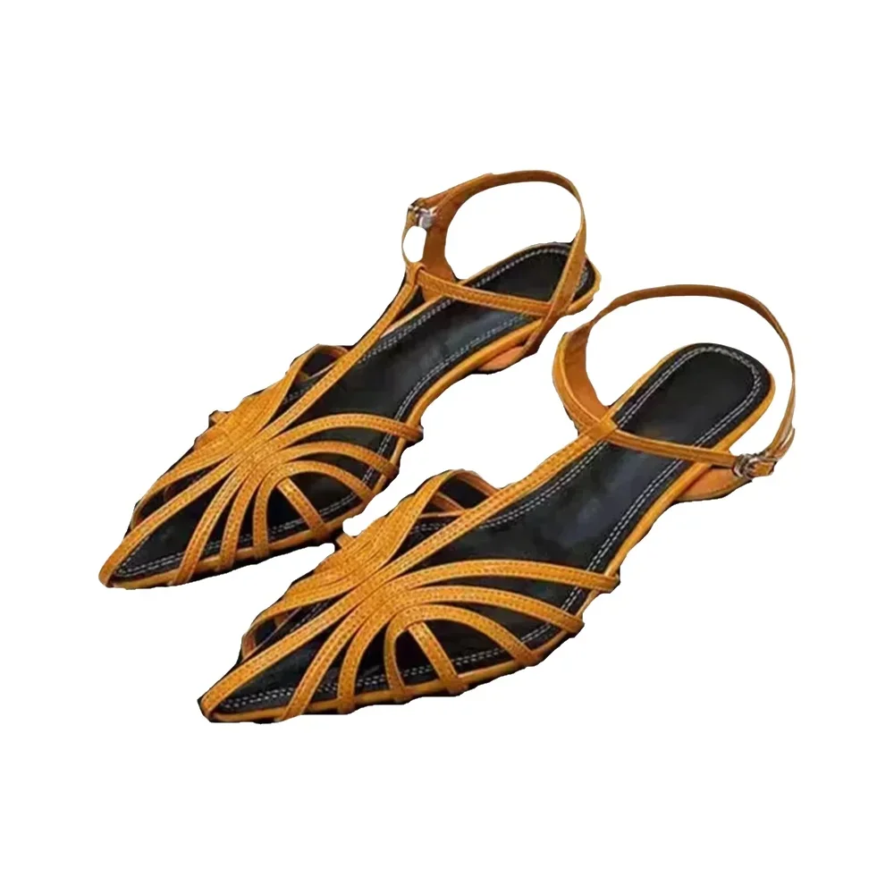 Women Shoes Narrow Band Summer Sexy Sandals Designer Sandals Kitten Heels Pointed Toe Ladies Simple Footwear Orange Shoes Size43
Women Shoes Narrow Band Summer Sexy Sandals Designer Sandals Kitten Heels Pointed Toe Ladies Simple Footwear Orange Shoes Size43