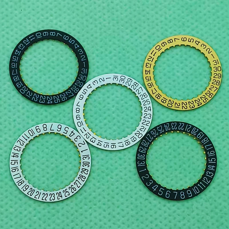 ETA 2824 Movement Date Wheel Dial Fits ETA 2824 Automatic Movement Crown at 3.0 Day Date at 3.0/6.0 Black White Metal Movt Wheel
ETA 2824 Movement Date Wheel Dial Fits ETA 2824 Automatic Movement Crown at 3.0 Day Date at 3.0/6.0 Black White Metal Movt Wheel