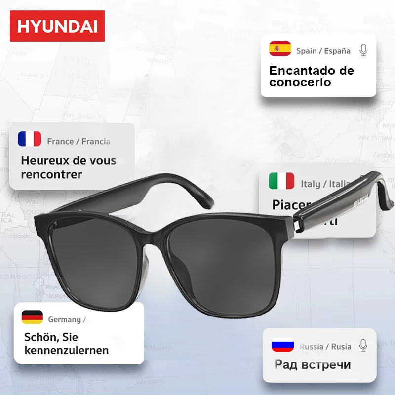 Выбор HYUNDAI HY-C8 AI умные очки гарнитура беспроводные Bluetooth солнцезащитные очки спортивные наушники на открытом воздухе HiFi стерео музыкальные наушники
Выбор HYUNDAI HY-C8 AI умные очки гарнитура беспроводные Bluetooth солнцезащитные очки спортивные наушники на открытом воздухе HiFi стерео музыкальные наушники