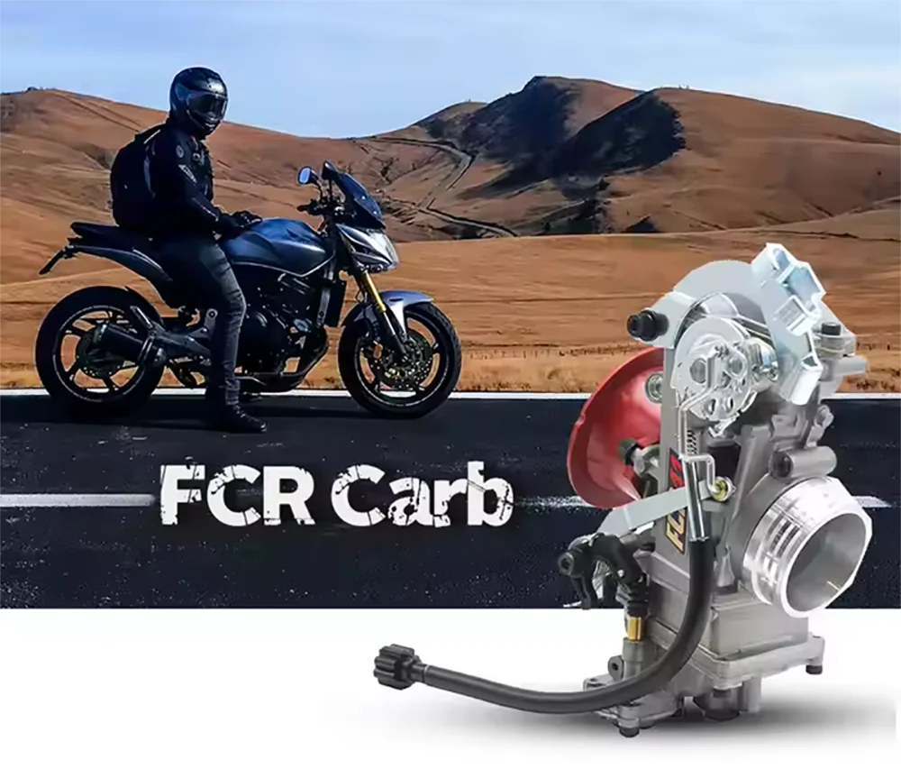 Карбюратор FCR 28 мм, 33 мм, 35 мм, 37 мм, 39 мм, 41 мм, универсальный силовой реактивный поток для гоночных мотоциклов Keihin Honda KTM
Карбюратор FCR 28 мм, 33 мм, 35 мм, 37 мм, 39 мм, 41 мм, универсальный силовой реактивный поток для гоночных мотоциклов Keihin Honda KTM