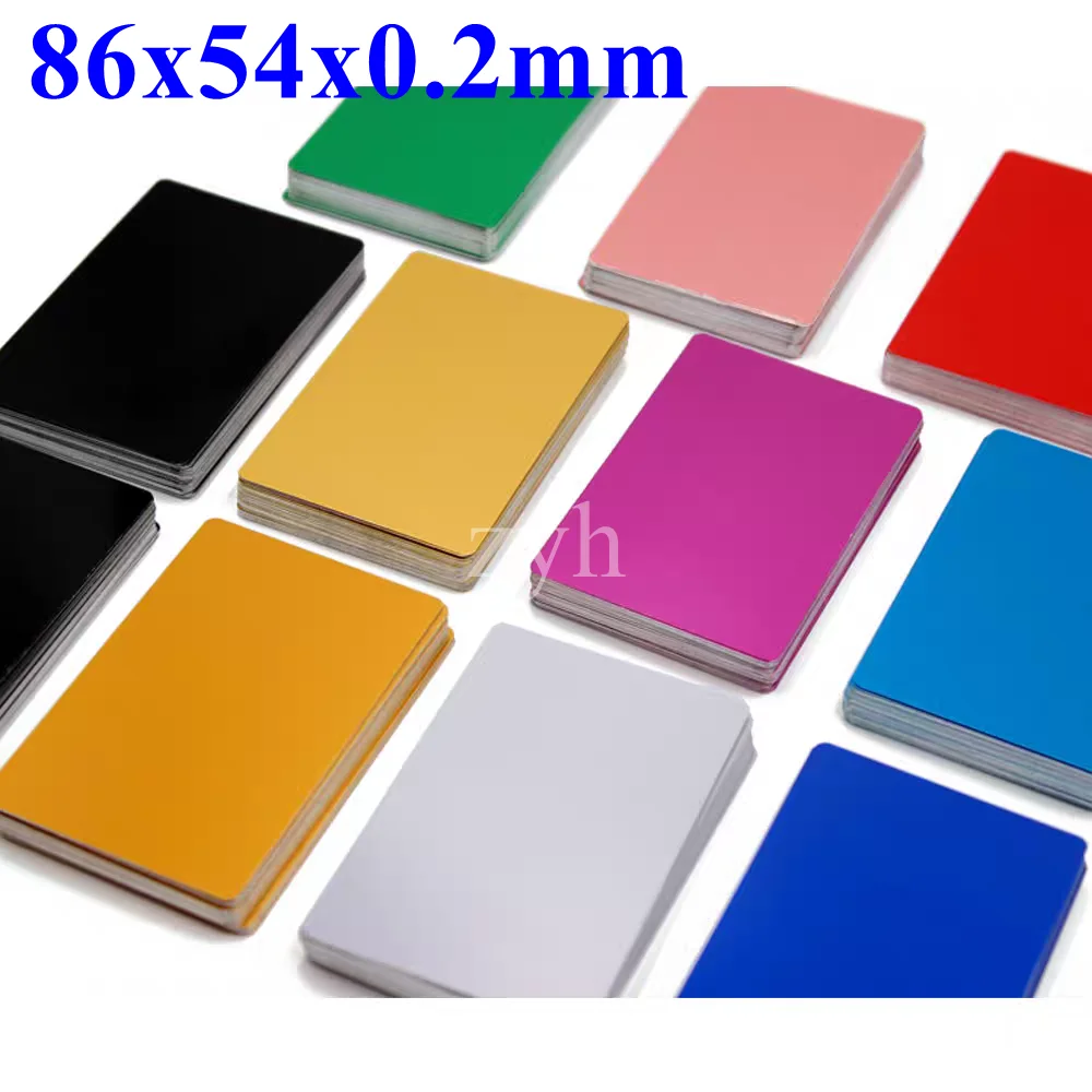 86x54x0.2mm 10pcs Custom Laser Engraved Aluminium sheet Personalized Logo business card blank label aluminim blanksTags plate
86x54x0.2mm 10pcs Custom Laser Engraved Aluminium sheet Personalized Logo business card blank label aluminim blanksTags plate