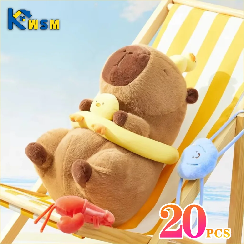 1-20PCS Kapybara Plush Toy Keychain Summer Flavour Water Dolphin Cartoon Cute Plush Charms Bag Charms Christmas Decoration
1-20PCS Kapybara Plush Toy Keychain Summer Flavour Water Dolphin Cartoon Cute Plush Charms Bag Charms Christmas Decoration