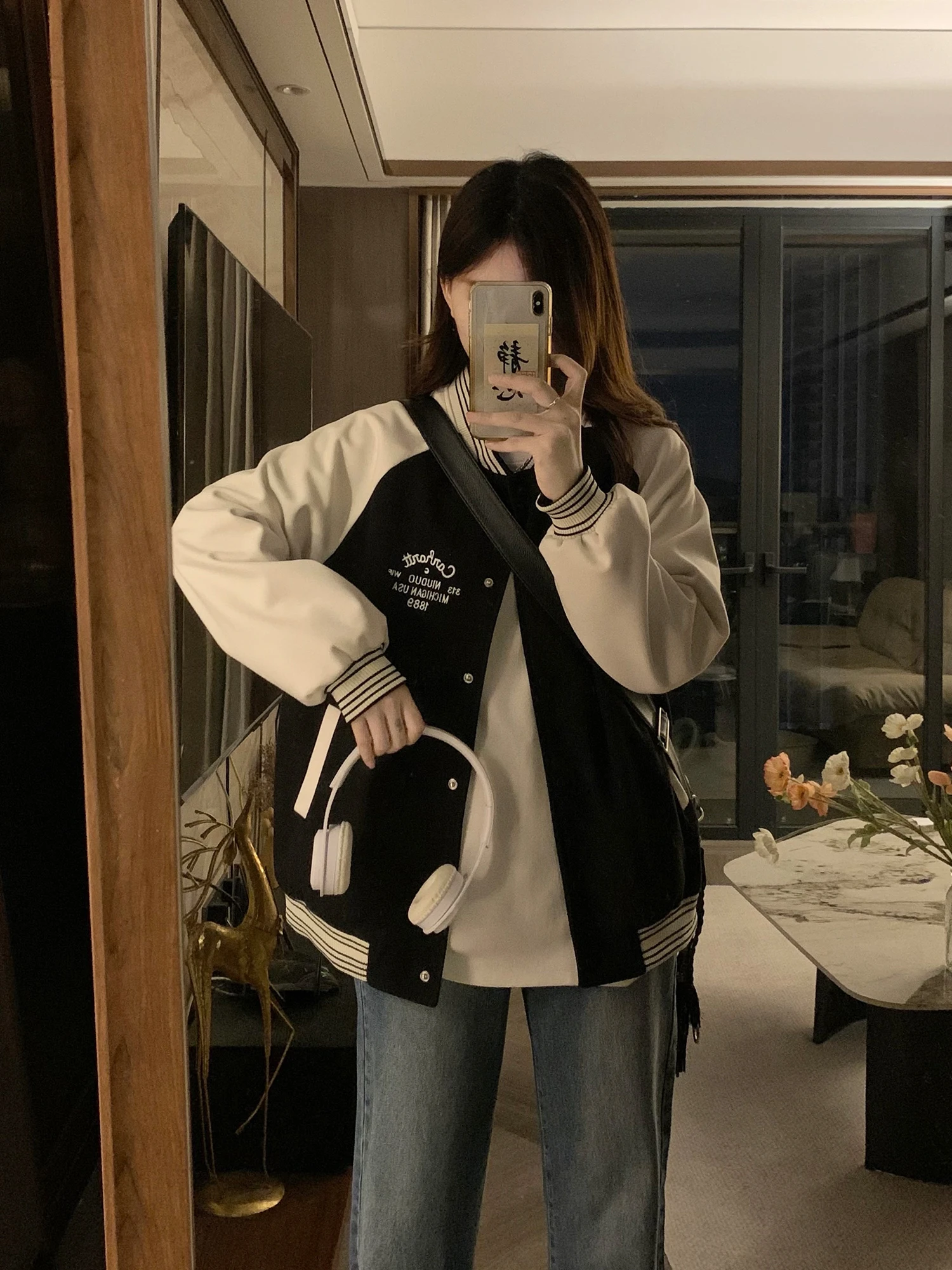 Baseball Jackets Woman Royal Blue Womens Winter Illusion Two-Pieces Tear-Resistant Wide-Waisted Fishbone Stretchable Drawstring
Baseball Jackets Woman Royal Blue Womens Winter Illusion Two-Pieces Tear-Resistant Wide-Waisted Fishbone Stretchable Drawstring