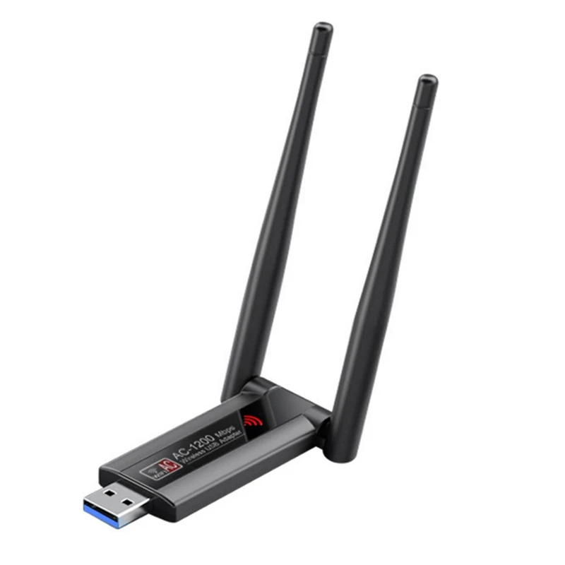 Адаптер для сетевой карты RTL8812, двухдиапазонный, 2,4G, Стандартный беспроводной адаптер AC1200 Wi-Fi Lan с антенной для ноутбука и настольного компьютера
Адаптер для сетевой карты RTL8812, двухдиапазонный, 2,4G, Стандартный беспроводной адаптер AC1200 Wi-Fi Lan с антенной для ноутбука и настольного компьютера