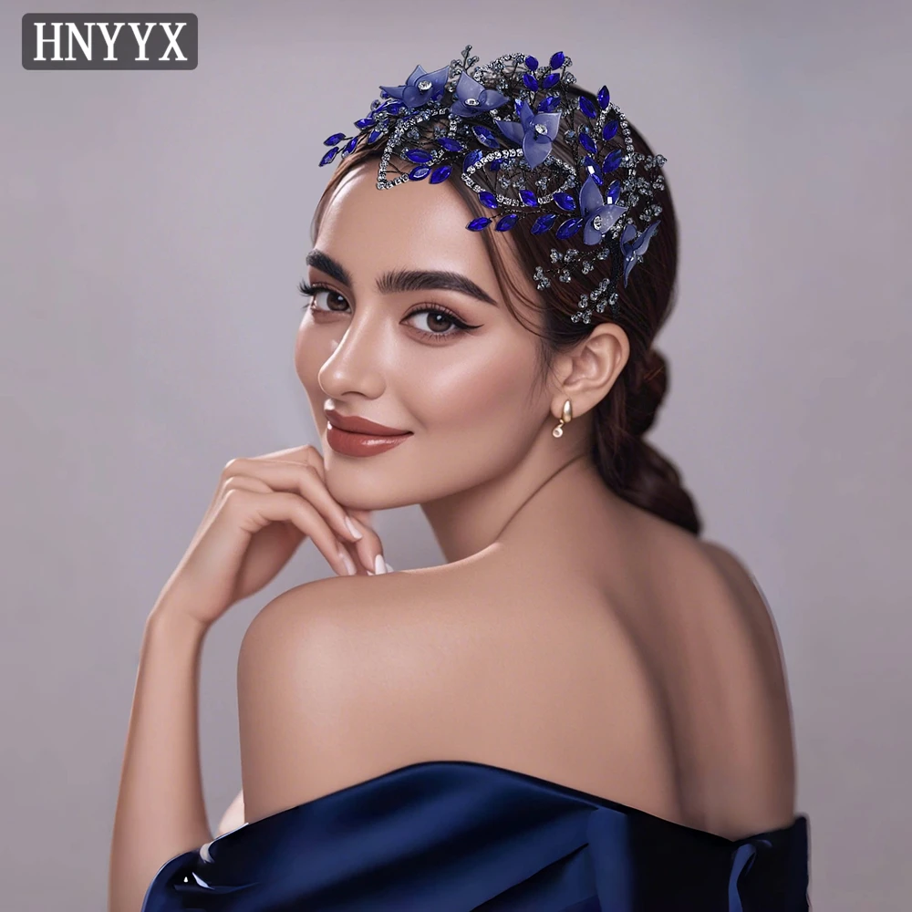 HNYYX Blue Rhinestone Headband Popular Crystal Headdress Flower Leaf Woven Headpiece Beautiful Girl Hair Accessories A351
HNYYX Blue Rhinestone Headband Popular Crystal Headdress Flower Leaf Woven Headpiece Beautiful Girl Hair Accessories A351
