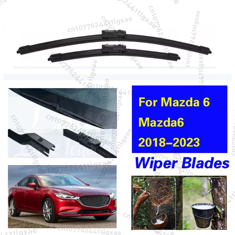Wiper LHD Front Wiper Blades For Mazda 6 Mazda6 2018-2023 2022 2021 Windshield Windscreen Clean Window Car Rain Brushes 24"+18"
Wiper LHD Front Wiper Blades For Mazda 6 Mazda6 2018-2023 2022 2021 Windshield Windscreen Clean Window Car Rain Brushes 24"+18"