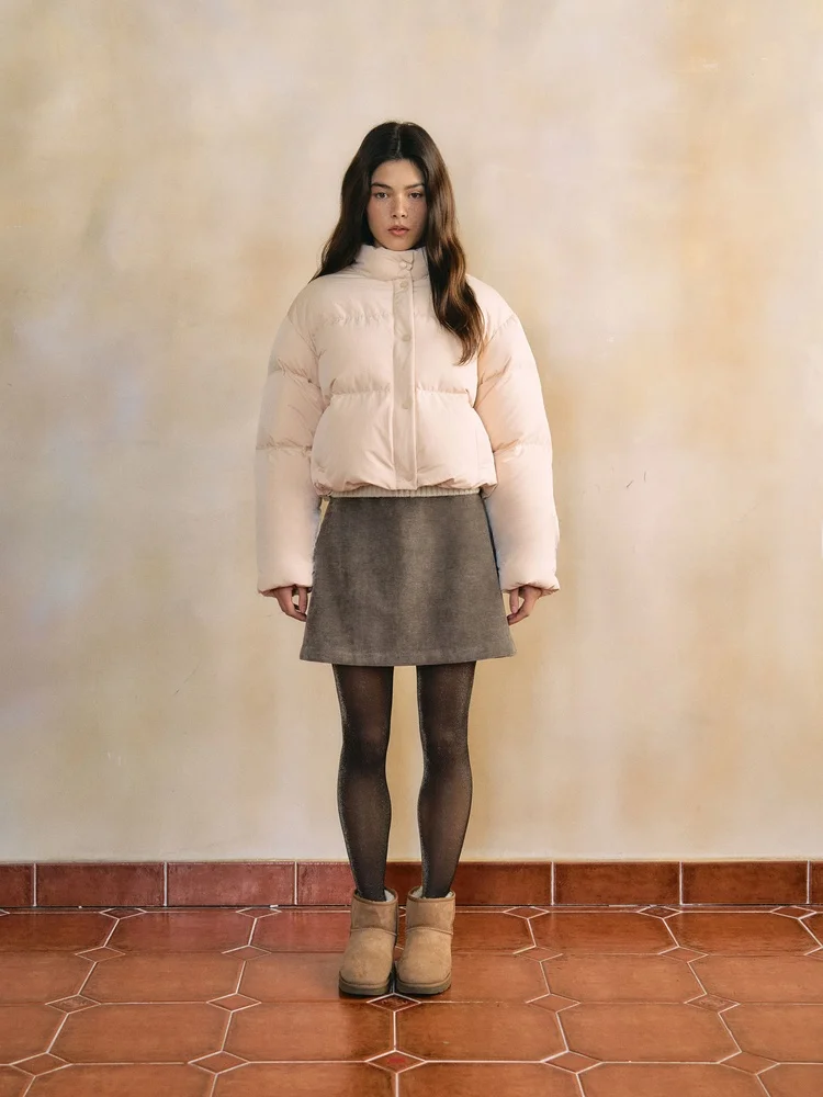 High Waist A-Line Skirt Pure Color Zipper Side Simple Design Winter New Arrival Dongda Gate Ere 25 Ci Commute Skirt
High Waist A-Line Skirt Pure Color Zipper Side Simple Design Winter New Arrival Dongda Gate Ere 25 Ci Commute Skirt