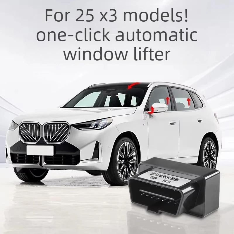 For 2026 New BMW X3 OBD Automatic Window Closer, One-Touch Window Closing When Engine Off, G48 Modification & Decoration
For 2026 New BMW X3 OBD Automatic Window Closer, One-Touch Window Closing When Engine Off, G48 Modification & Decoration