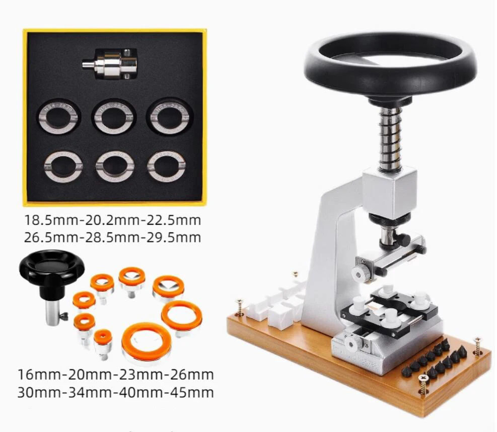 Watch Repair Tools 5700 Rotary Multi-Function Cover Opener Removes Watch Back Cover Installs Watch Glass and Case in One Unit
Watch Repair Tools 5700 Rotary Multi-Function Cover Opener Removes Watch Back Cover Installs Watch Glass and Case in One Unit
