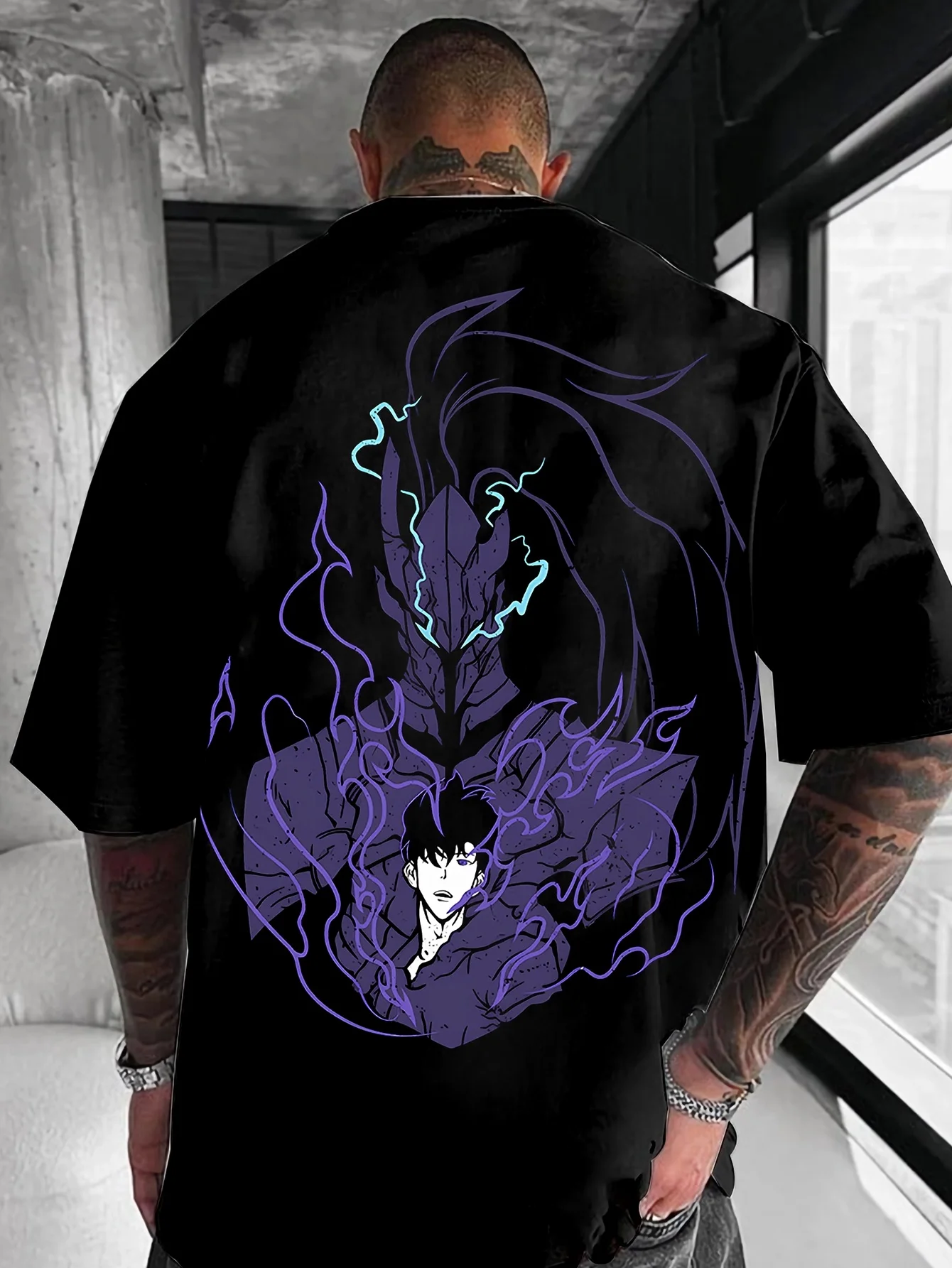 The Famous Japanese Anime "I Upgrade Alone" Co-branded Merchandise, A Pure Cotton Short-sleeved T-shirt for Both Men and Women
The Famous Japanese Anime "I Upgrade Alone" Co-branded Merchandise, A Pure Cotton Short-sleeved T-shirt for Both Men and Women