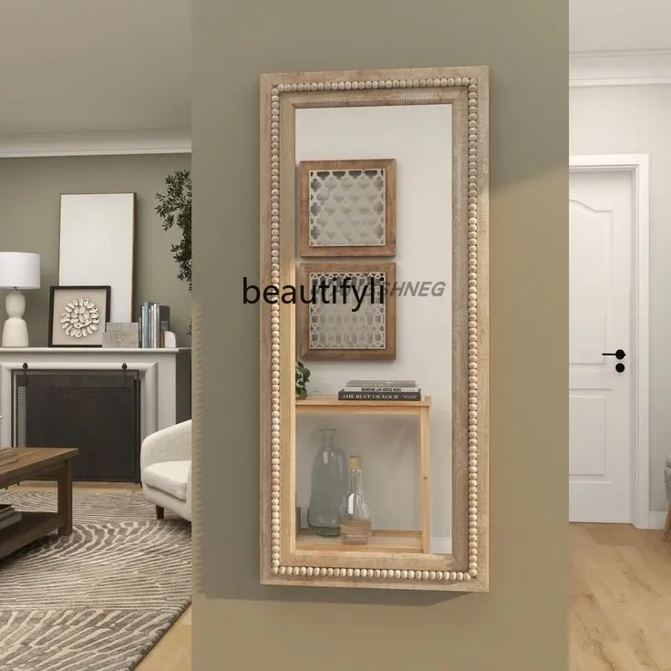 B05 French retro full-length mirror home wall-mounted medieval full-length mirror bedroom entrance wabi-sandy wind
B05 French retro full-length mirror home wall-mounted medieval full-length mirror bedroom entrance wabi-sandy wind