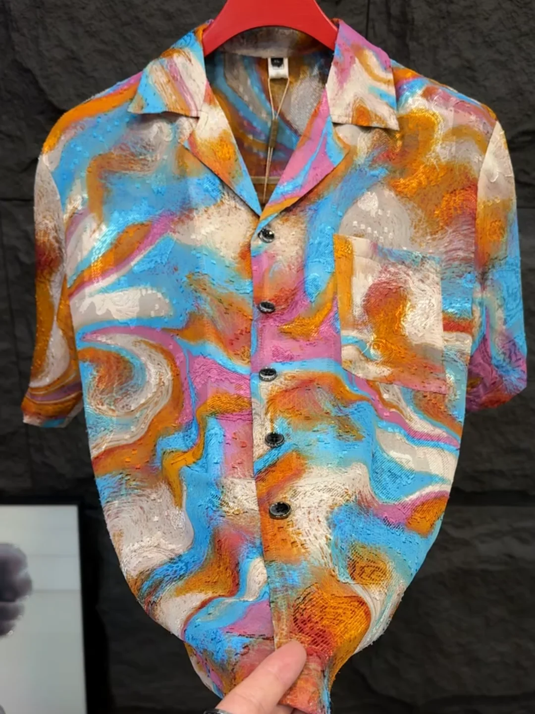 OK99 Summer Breathable Comfortable Skin-friendly ort Sve T-irt Trendy High-end Lightweight Ele Faionable Youthful
OK99 Summer Breathable Comfortable Skin-friendly ort Sve T-irt Trendy High-end Lightweight Ele Faionable Youthful