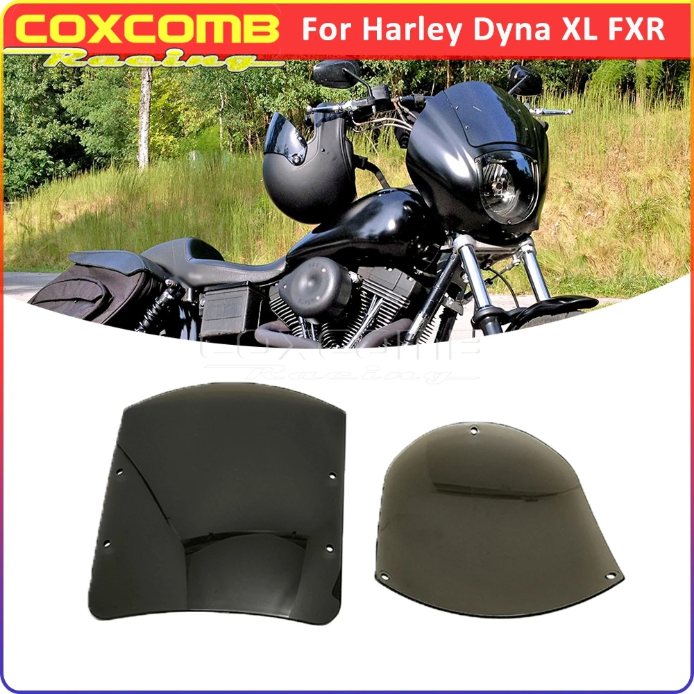 Motorcycle Windshield Wind Deflector Windscreen For Harley Dyna Super Glide Low Rider FXDL Custom FXDC FXDX FXD Quarter Fairing
Motorcycle Windshield Wind Deflector Windscreen For Harley Dyna Super Glide Low Rider FXDL Custom FXDC FXDX FXD Quarter Fairing