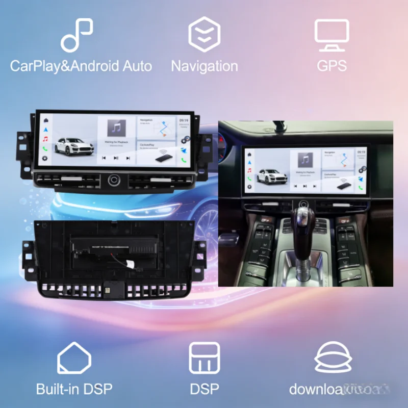 12.3" Screen Android Multimedia Player For Porsche Panamera 2010-2016 Car Radio Stereo Carplay Navigation GPS 4G WiFi Bluetooth
12.3" Screen Android Multimedia Player For Porsche Panamera 2010-2016 Car Radio Stereo Carplay Navigation GPS 4G WiFi Bluetooth