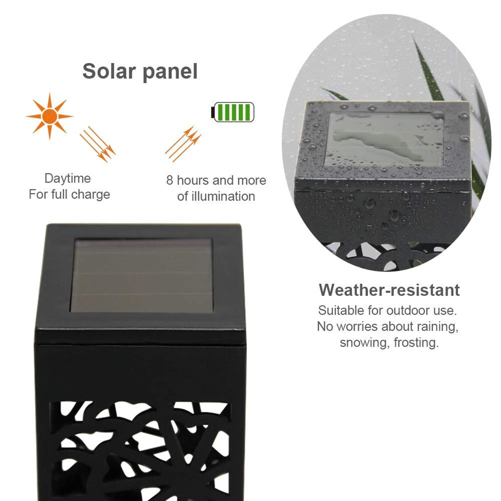 6pcs Solar Lawn Lights Hollow-Out Design Waterproof Outdoor Garden Lamp Ground Plug Light For Courtyard Path Yard Park
6pcs Solar Lawn Lights Hollow-Out Design Waterproof Outdoor Garden Lamp Ground Plug Light For Courtyard Path Yard Park