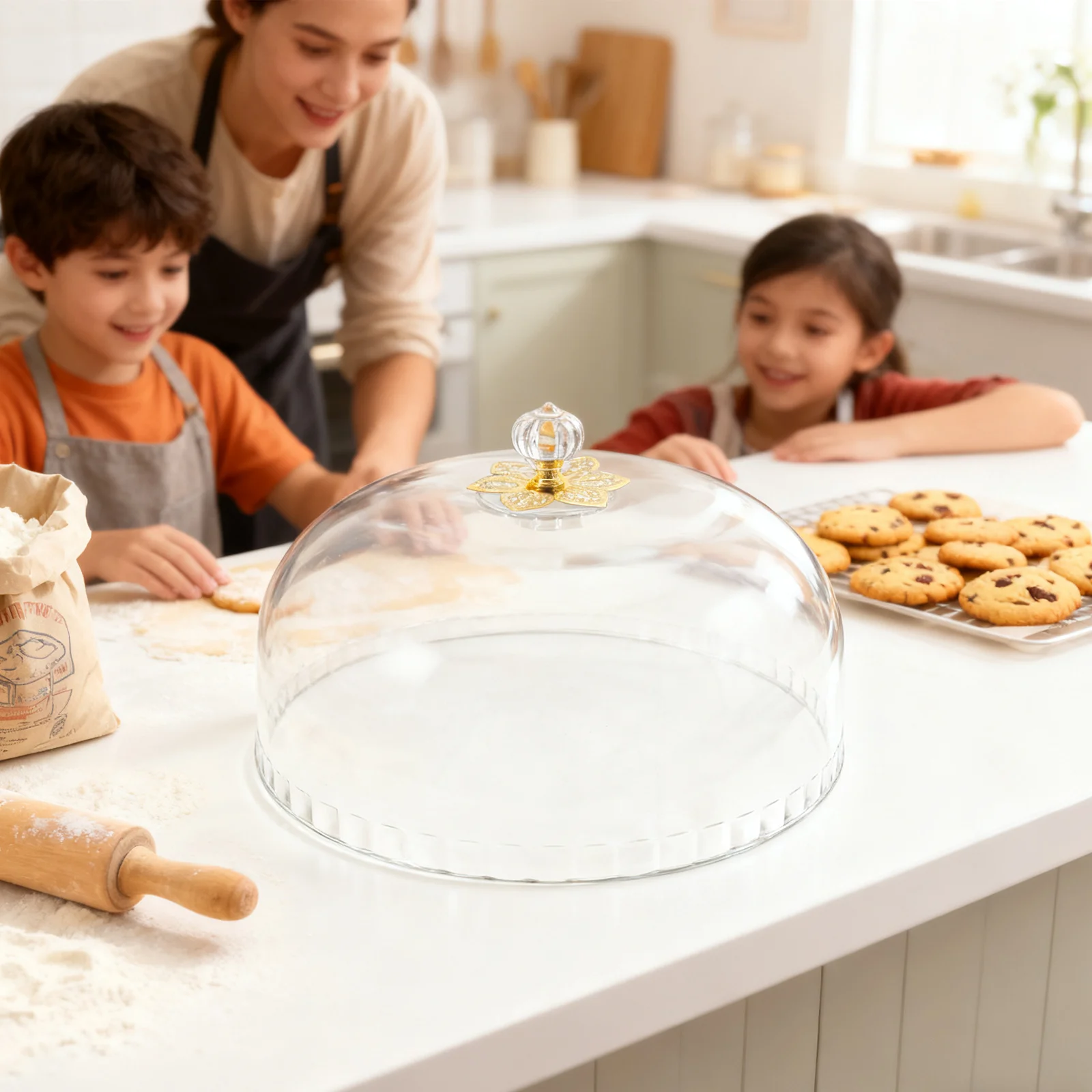 1 Unit Clear Cake Dome Cover for Cupcake Tart Display, Transparent Acrylic Cake Cover for Wedding Event Decoration
1 Unit Clear Cake Dome Cover for Cupcake Tart Display, Transparent Acrylic Cake Cover for Wedding Event Decoration