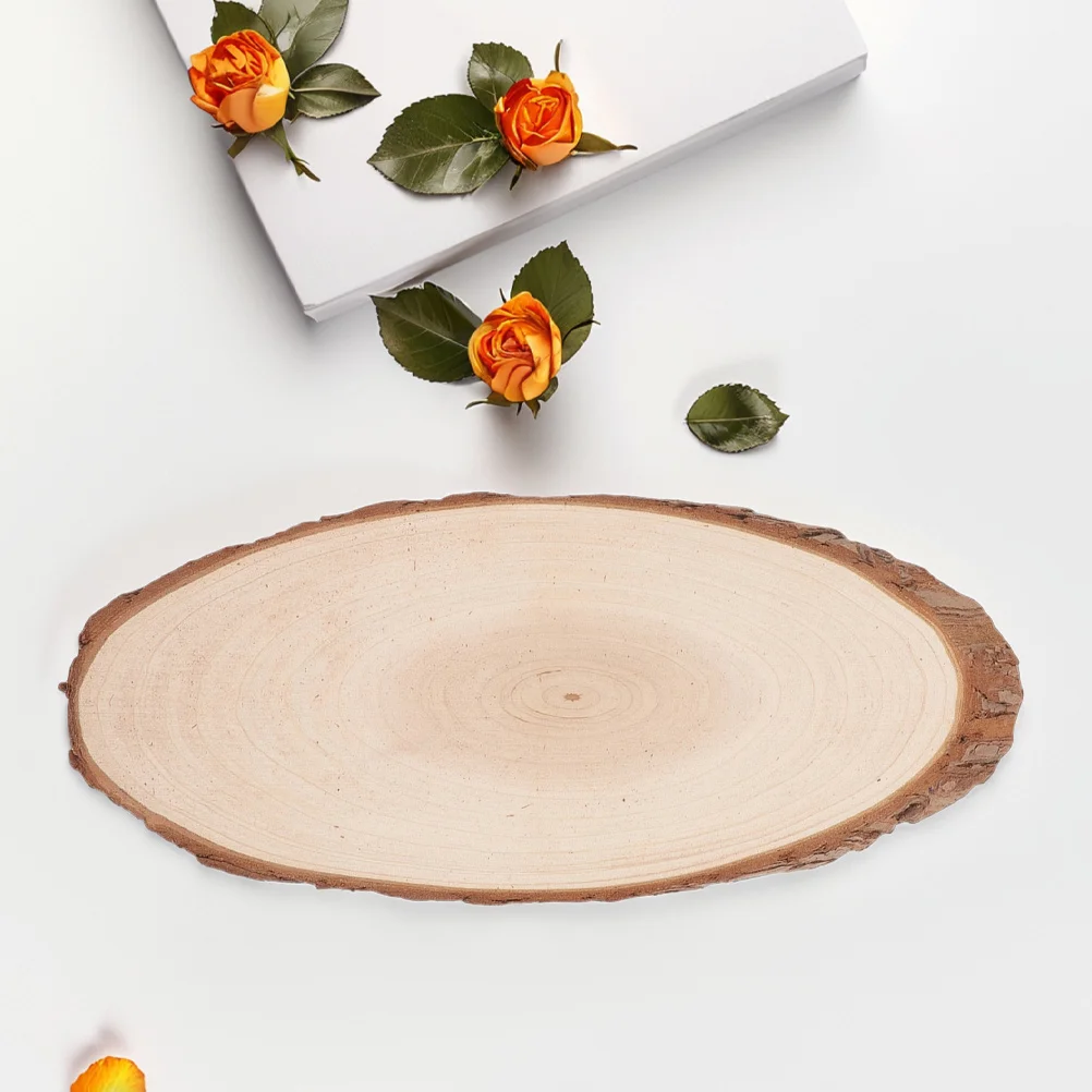 Oval Wooden Slice Rustic Natural Wood Plate Unfinished Blank Ornament for Crafts Painting Pyrography Wedding Decoration
Oval Wooden Slice Rustic Natural Wood Plate Unfinished Blank Ornament for Crafts Painting Pyrography Wedding Decoration