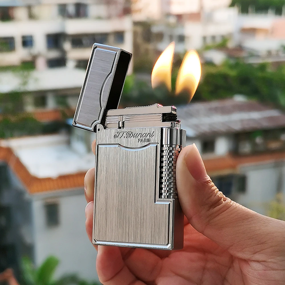 Дж.Т. Зажигалка Dunant Paris Dual Fire Classic Loud из чистой меди, надувная боковая зажигалка, прикуриватель для курильщика 
Дж.Т. Зажигалка Dunant Paris Dual Fire Classic Loud из чистой меди, надувная боковая зажигалка, прикуриватель для курильщика