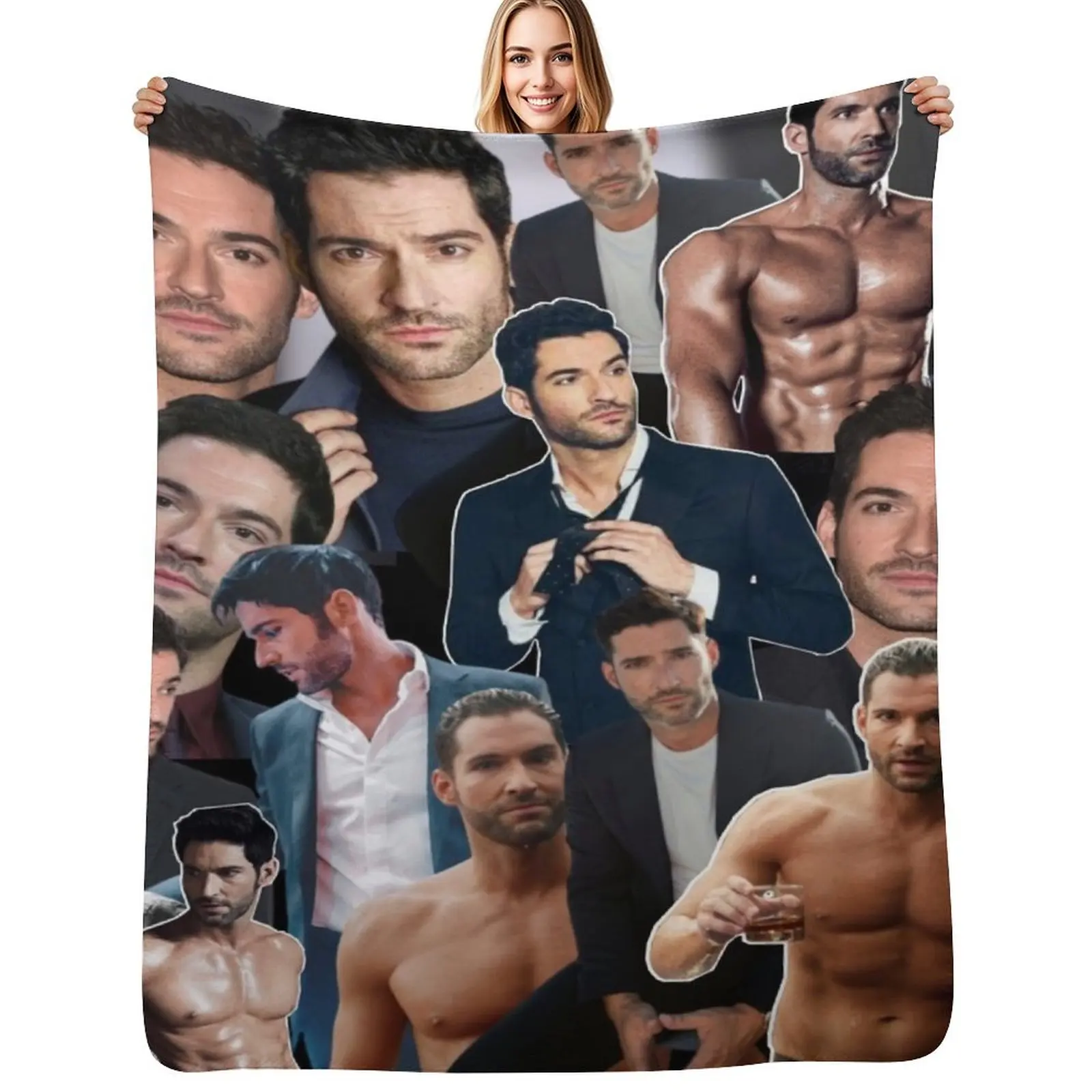 tom ellis photo collage Throw Blanket Faux Fur Soft Warm Blanket for Bed
tom ellis photo collage Throw Blanket Faux Fur Soft Warm Blanket for Bed