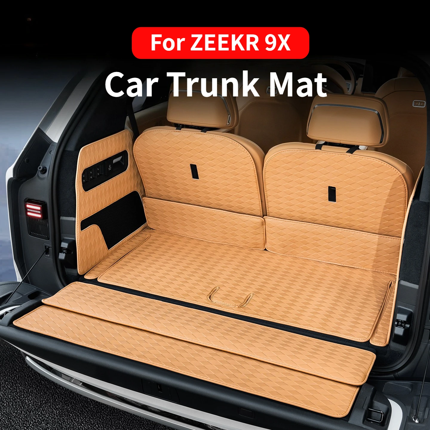For ZEEKR 9X Car Trunk Mat Cargo Liner Waterproof Durable Trunk Protection Pad Automotive Interior Modification Accessories
For ZEEKR 9X Car Trunk Mat Cargo Liner Waterproof Durable Trunk Protection Pad Automotive Interior Modification Accessories