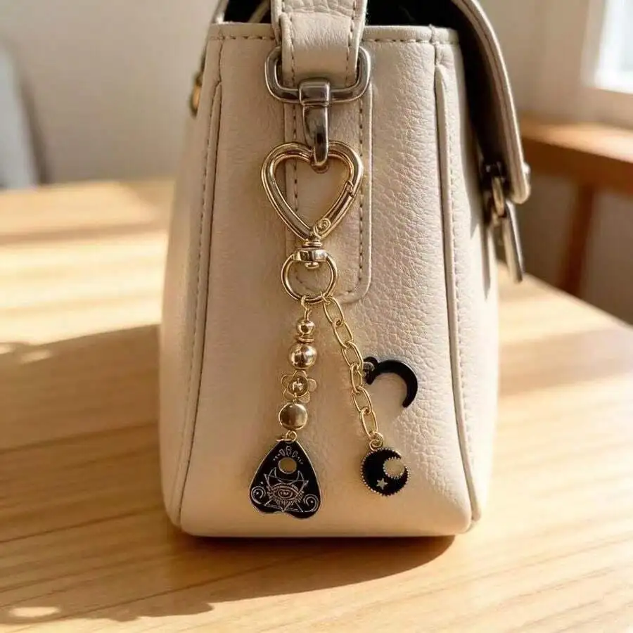 Bag Charm For Women Handbags Purse Accessories With Moon Eye Pendant
Bag Charm For Women Handbags Purse Accessories With Moon Eye Pendant