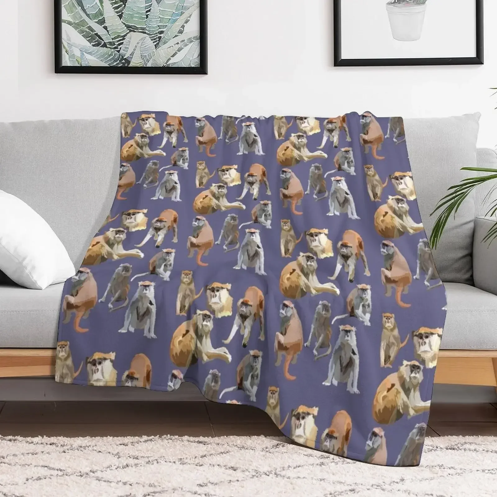 P is for Patas Monkey Throw Blanket Plaid on the sofa Personalized Gift Shaggy Blankets
P is for Patas Monkey Throw Blanket Plaid on the sofa Personalized Gift Shaggy Blankets