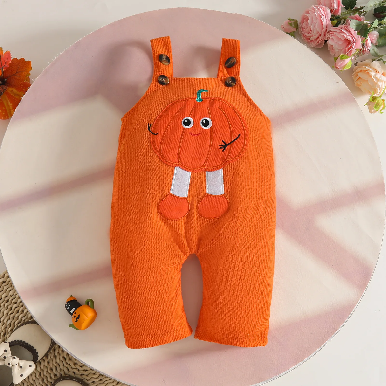 Overalls for Girl Halloween Cartoon Pumpkin Corduroy Overalls 0-2Y Infant Baby Boy's Overalls Adjustable Strap Festive Pants
Overalls for Girl Halloween Cartoon Pumpkin Corduroy Overalls 0-2Y Infant Baby Boy's Overalls Adjustable Strap Festive Pants