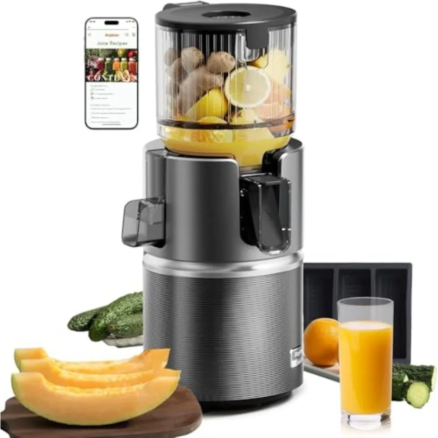 Cold Press Juicer for home use, BPA-Free Tritan, black, 4.9 large feed chute + dual slow-squeezing technology ensures high juic
Cold Press Juicer for home use, BPA-Free Tritan, black, 4.9 large feed chute + dual slow-squeezing technology ensures high juic