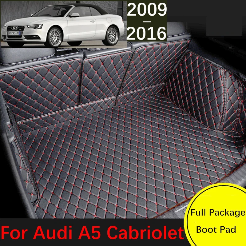 Custom Leather Car Trunk Mat For Audi A5 8F Cabriolet 2009~2016 Waterproof Cargo Liner Carpet Interior Parts Accessories Cover
Custom Leather Car Trunk Mat For Audi A5 8F Cabriolet 2009~2016 Waterproof Cargo Liner Carpet Interior Parts Accessories Cover