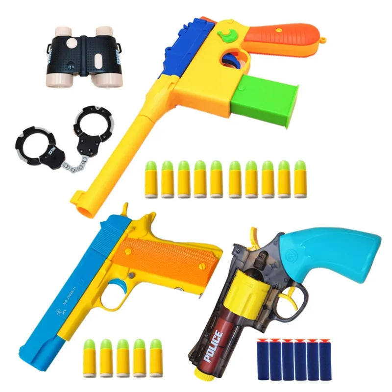 Children Soft Bullet Mauser Toy Pistol Bottom Feed Manual Loading Toy Gun With Handcuffs Telescope For Children'S Birthday Gifts
Children Soft Bullet Mauser Toy Pistol Bottom Feed Manual Loading Toy Gun With Handcuffs Telescope For Children'S Birthday Gifts