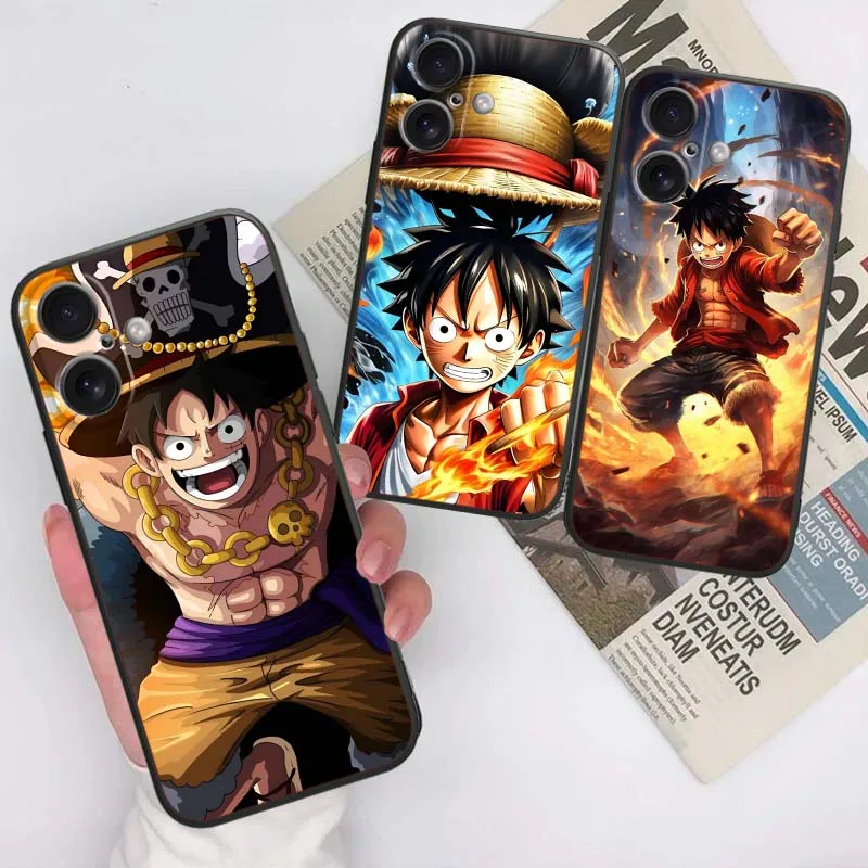One Piece Hot Anime Luffy For Apple iPhone 17 16 16E 15 14 13 12 11 Pro Max Plus Black Soft Silicone Phone Case
One Piece Hot Anime Luffy For Apple iPhone 17 16 16E 15 14 13 12 11 Pro Max Plus Black Soft Silicone Phone Case