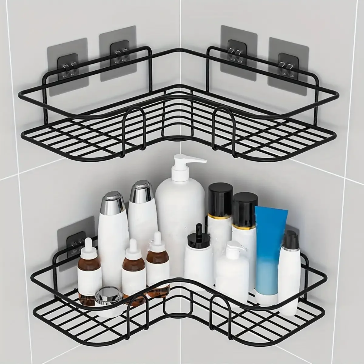No-Drill Triangle Rack Bathroom Washstand Wall-Mounted Storage Rack Toilet Washroom Kitchen Storage Rack Bathroom
No-Drill Triangle Rack Bathroom Washstand Wall-Mounted Storage Rack Toilet Washroom Kitchen Storage Rack Bathroom