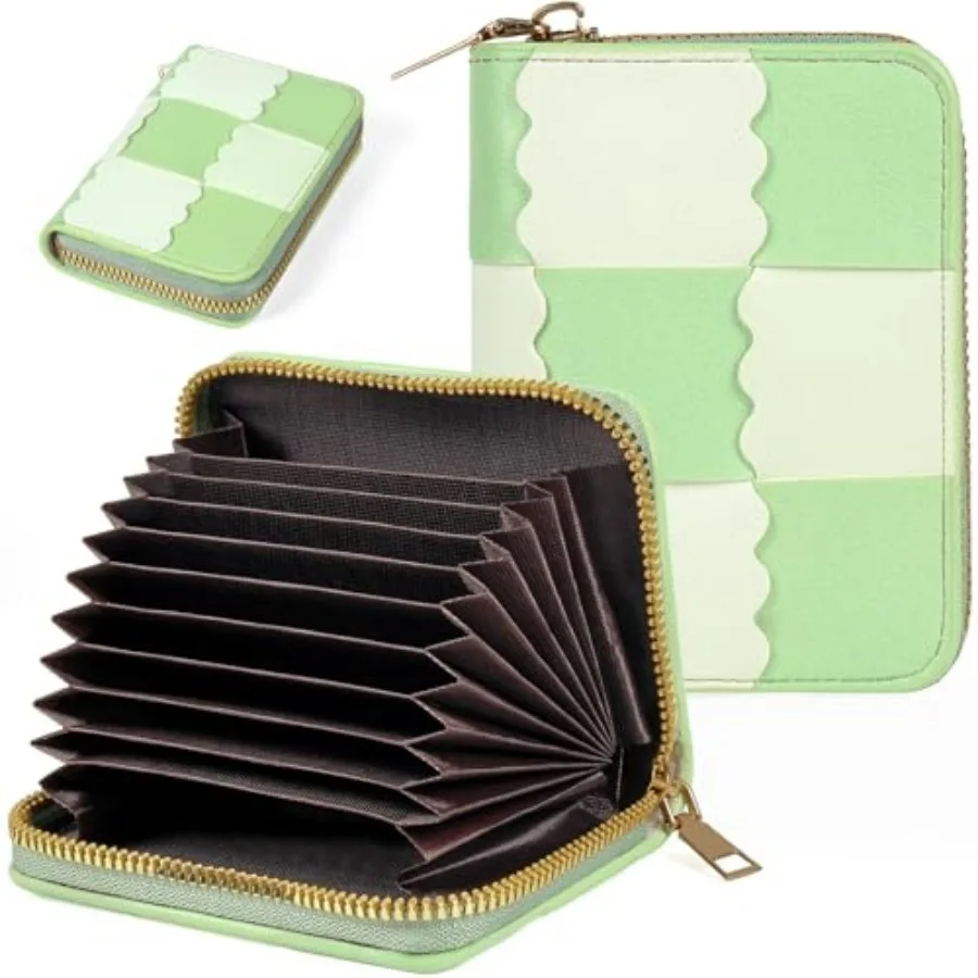 Credit Card Holder RFID Card Case Wallet, Small Accordion Zipper Card Case Holder, Card Organizer Case for Women Men
Credit Card Holder RFID Card Case Wallet, Small Accordion Zipper Card Case Holder, Card Organizer Case for Women Men