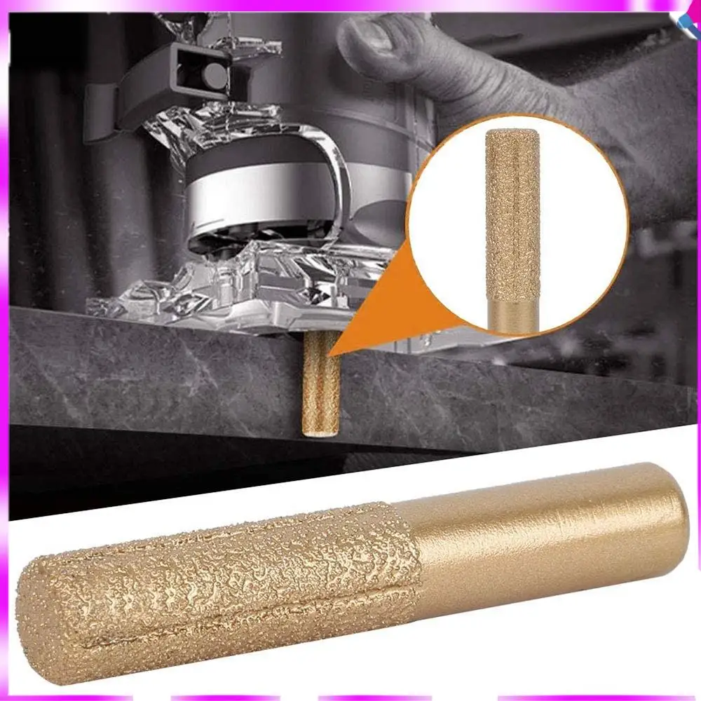 N96R Diamond Bits Brazed Diamond Straight Router Bit Cutting Of Stone Quartz Stone Trimming Machine
N96R Diamond Bits Brazed Diamond Straight Router Bit Cutting Of Stone Quartz Stone Trimming Machine