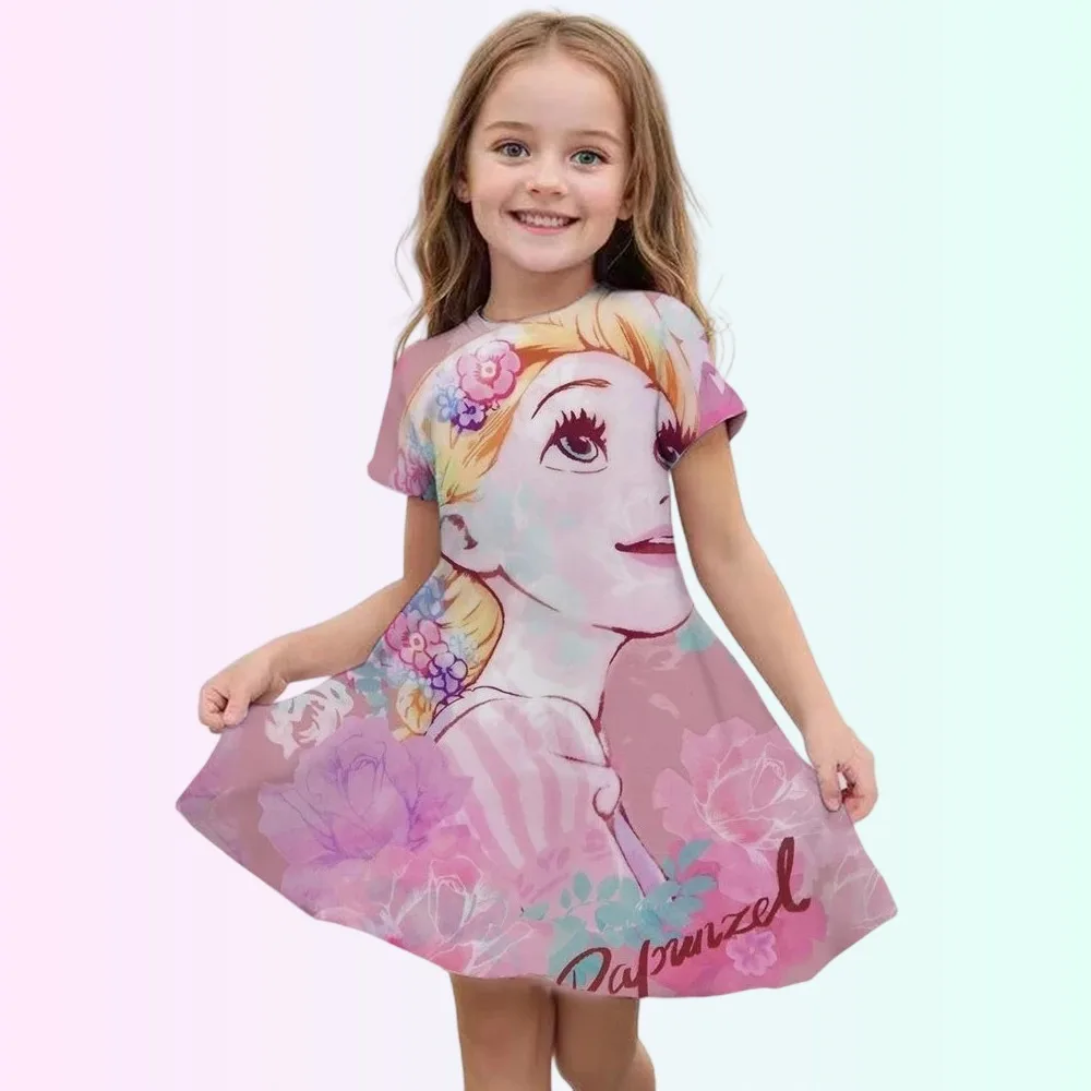 2025 Disney Princess Elsa Summer Cartoon Printed Children's Clothing Fashion Cute Comfortable Short Sleeve Dress
2025 Disney Princess Elsa Summer Cartoon Printed Children's Clothing Fashion Cute Comfortable Short Sleeve Dress