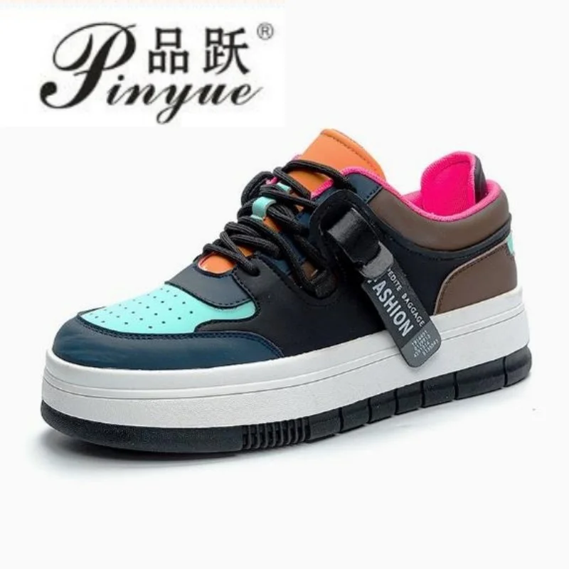 5cm Women casual shoes Outdoor Breathable Flat Shoes Fashion LaceUp Sneakers women Comfort Trendy Sports Shoes 35-40
5cm Women casual shoes Outdoor Breathable Flat Shoes Fashion LaceUp Sneakers women Comfort Trendy Sports Shoes 35-40