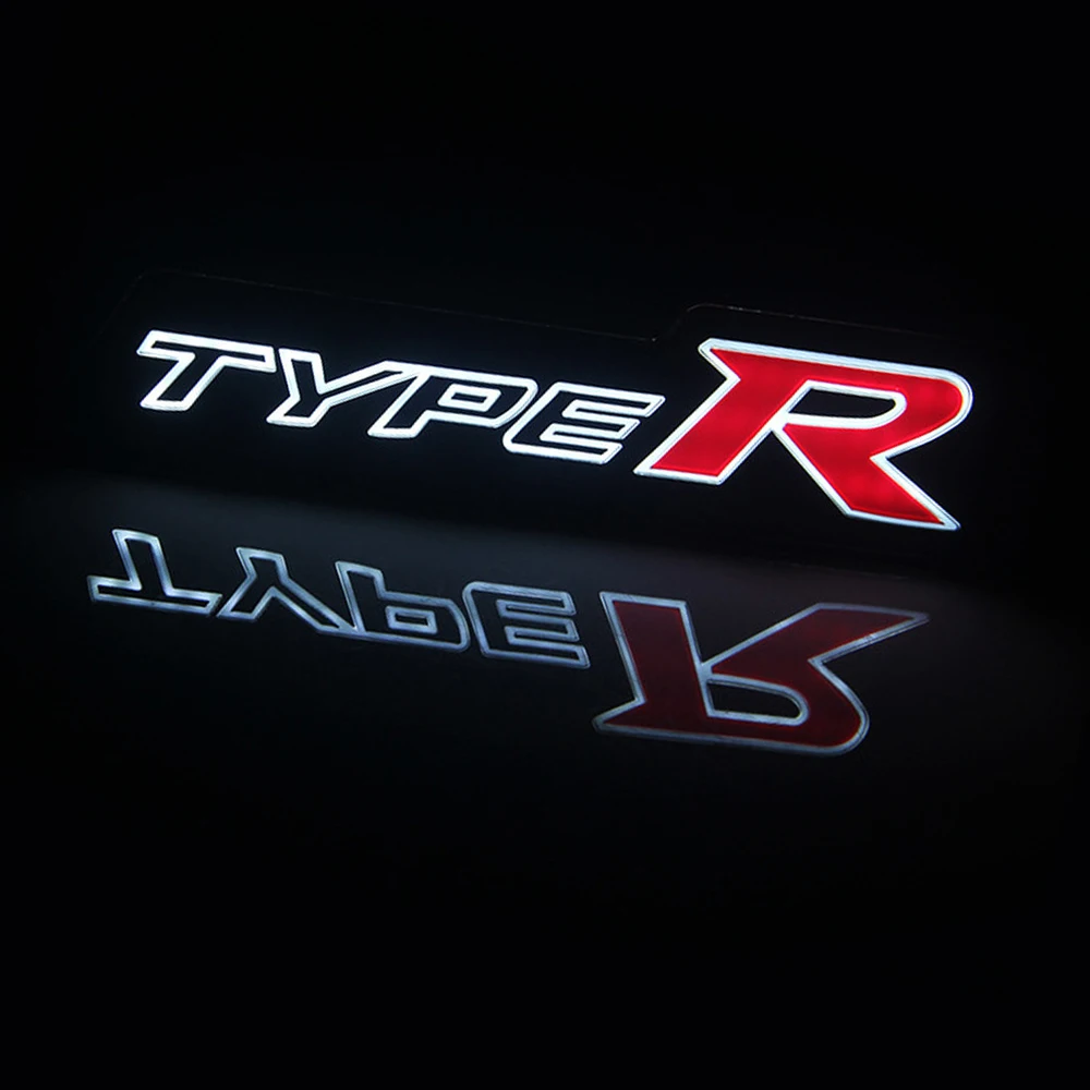 1 Pieces TYPE R Type-R 3D LED Logo CR-V Accord Fit HR-V Pilot Ridgeline Emblem Light Car Front Grille Badge Lamp
1 Pieces TYPE R Type-R 3D LED Logo CR-V Accord Fit HR-V Pilot Ridgeline Emblem Light Car Front Grille Badge Lamp