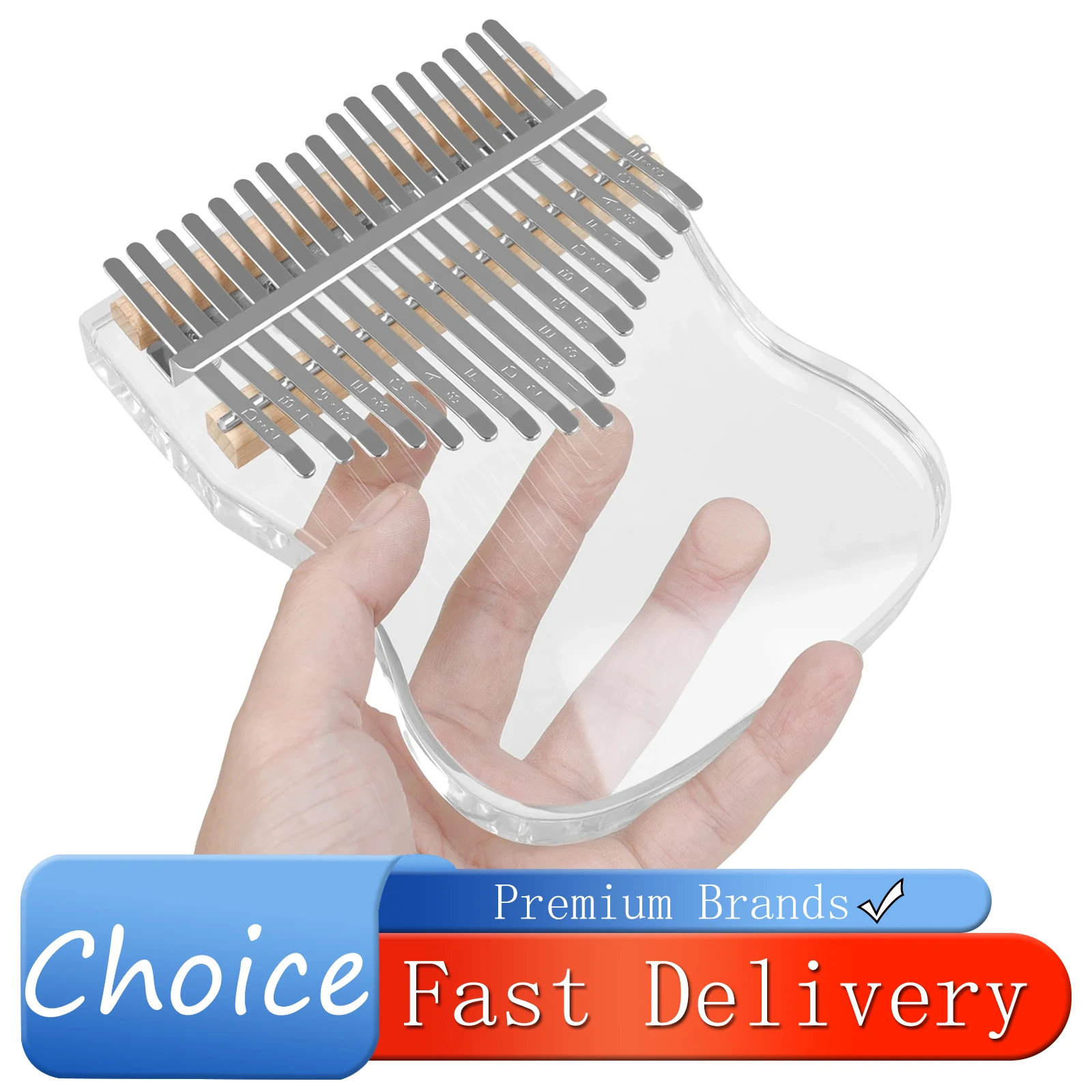 IRIN 17 Key Kalimba Thumb Piano Portable Transparent Crystal Kalimba With Thumb Piano Box Keyboard Instrument Acrylic Kalimba
IRIN 17 Key Kalimba Thumb Piano Portable Transparent Crystal Kalimba With Thumb Piano Box Keyboard Instrument Acrylic Kalimba
