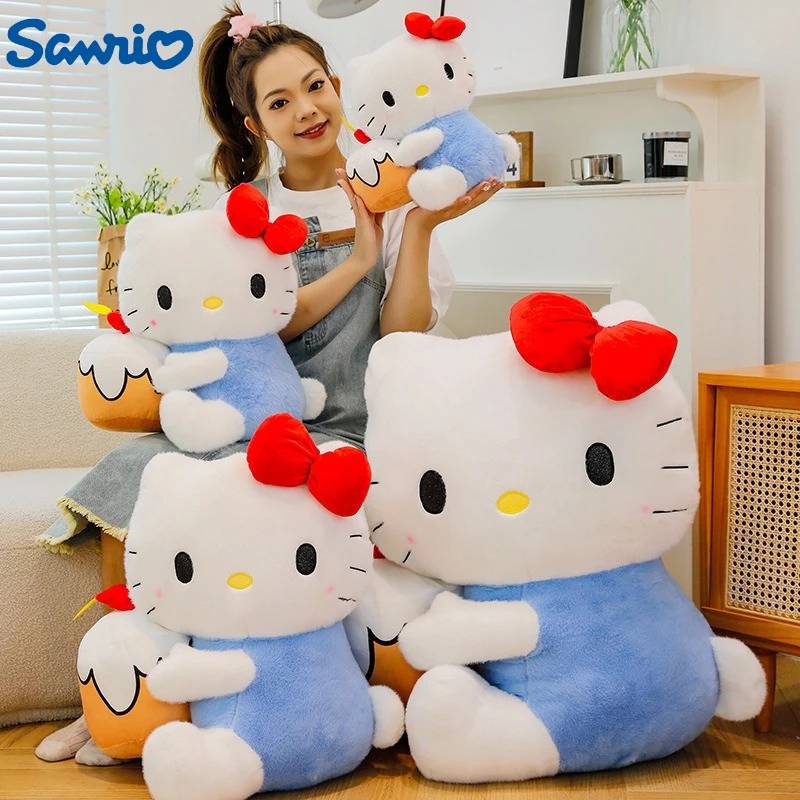 35/45/55CM Big Size Sanrio Cake Hello Kitty Plushies Cartoon Anime Peluche Ornament Comfortable Soft Doll Children Toy Gift
35/45/55CM Big Size Sanrio Cake Hello Kitty Plushies Cartoon Anime Peluche Ornament Comfortable Soft Doll Children Toy Gift