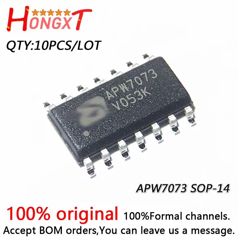 10PCS 100% New APW7073 APW7073A APW7073KE APW7073AKE APW7073KE-TRG APW7073AKE-TRG SOP-14.Chipset
10PCS 100% New APW7073 APW7073A APW7073KE APW7073AKE APW7073KE-TRG APW7073AKE-TRG SOP-14.Chipset