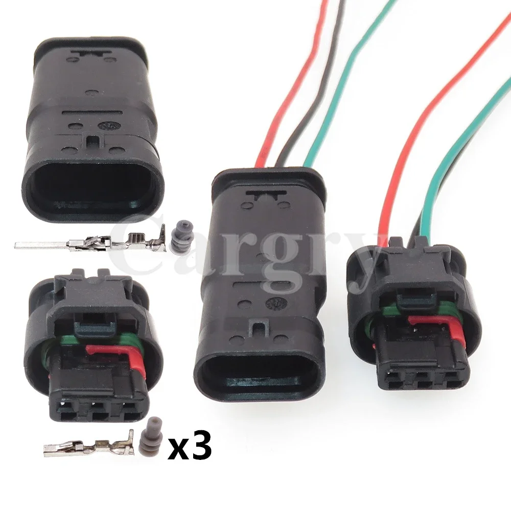 1 Set 3P 1-1718644-2 Car Sealed Electric Adapter 1488991-1 AC Assembly Auto Reversing Radar Probe Socket For Ford Land Rover
1 Set 3P 1-1718644-2 Car Sealed Electric Adapter 1488991-1 AC Assembly Auto Reversing Radar Probe Socket For Ford Land Rover
