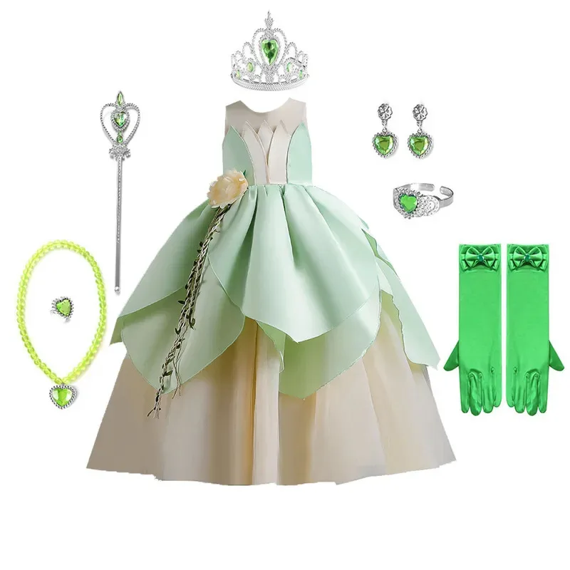 qq28LQShiny Toddler Little Green Tiana Birthday Party Cosplay Halloween Fancy Easter Girls Frog Princess Dress-Up
qq28LQShiny Toddler Little Green Tiana Birthday Party Cosplay Halloween Fancy Easter Girls Frog Princess Dress-Up