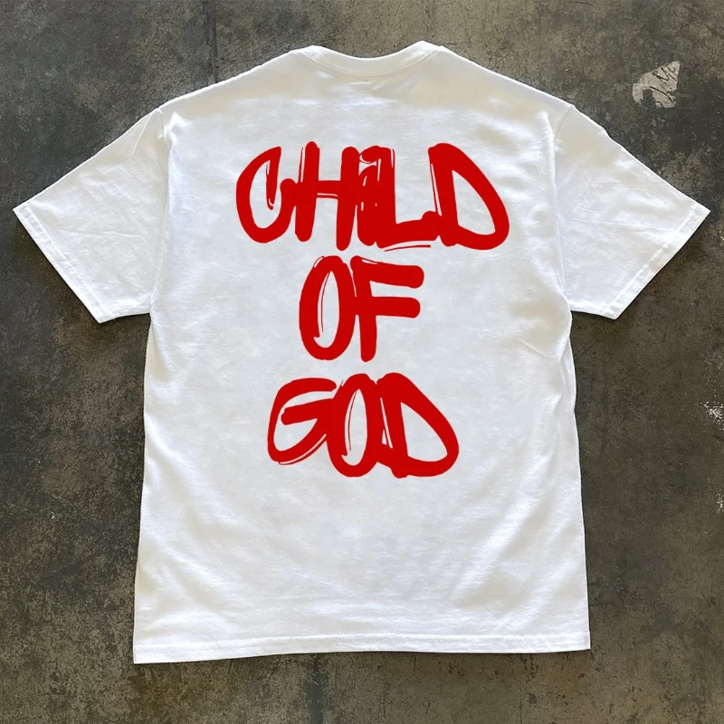 Мужская хлопковая футболка Child of God, роскошная брендовая модная новая футболка, повседневная уличная одежда с короткими рукавами, классическая футболка с принтом, Новое поступление
Мужская хлопковая футболка Child of God, роскошная брендовая модная новая футболка, повседневная уличная одежда с короткими рукавами, классическая футболка с принтом, Новое поступление
