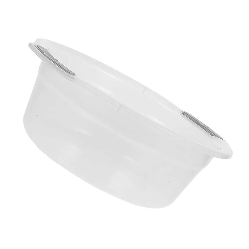 Round Plastic Wash Basin 13 Inch Multipurpose Dish Tub for Home Dormitory Kitchen Washing Clothes Shampoo Vegetables Cleaning
Round Plastic Wash Basin 13 Inch Multipurpose Dish Tub for Home Dormitory Kitchen Washing Clothes Shampoo Vegetables Cleaning