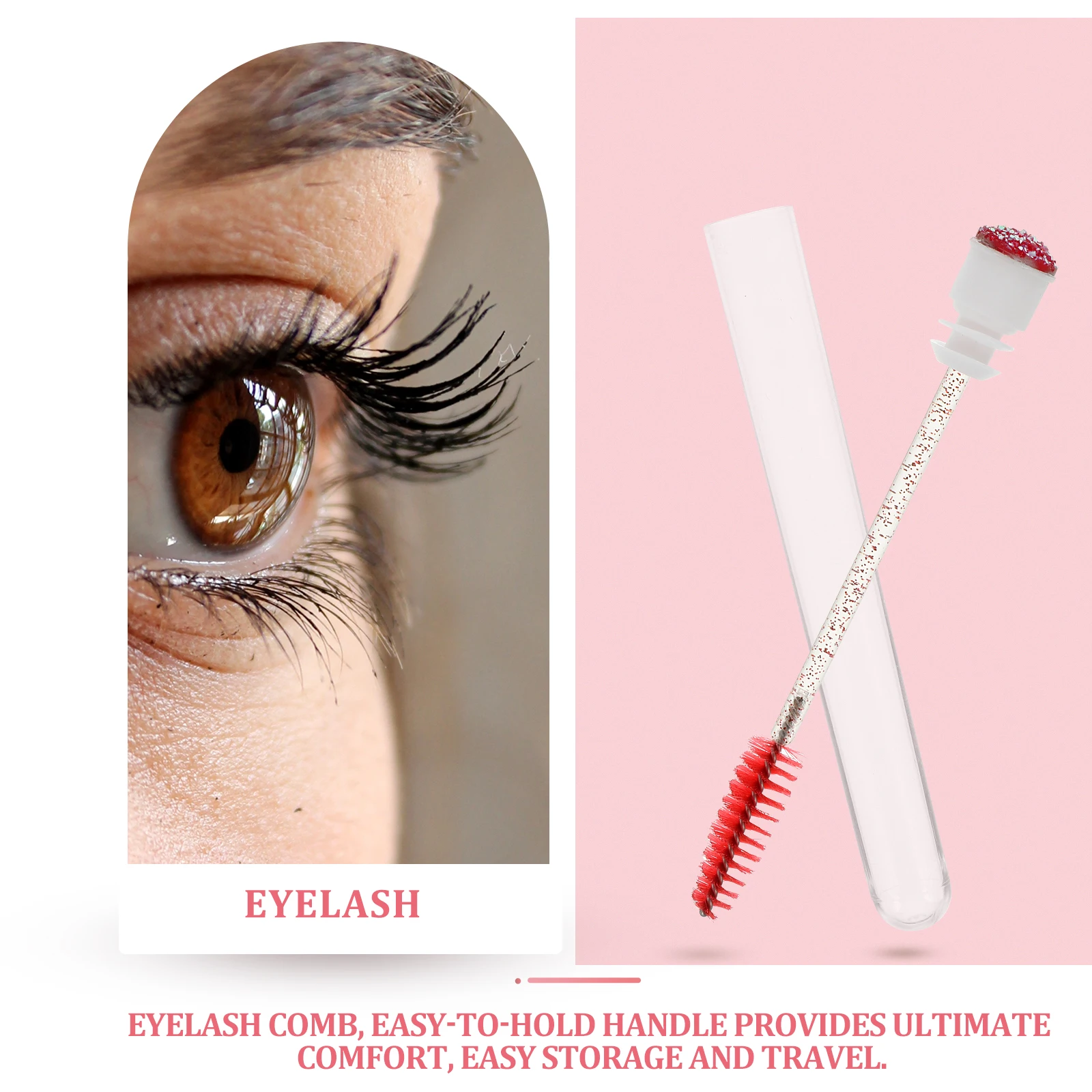 10pcs Eyelash Eyebrow Brush Slender Lash Brow Comb Tube Eyebrow Makeup Applicator Wands Beauty Mascara Comb Plastic
10pcs Eyelash Eyebrow Brush Slender Lash Brow Comb Tube Eyebrow Makeup Applicator Wands Beauty Mascara Comb Plastic